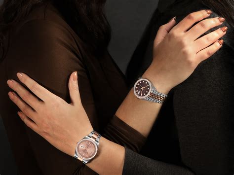 rolex on womens wrist